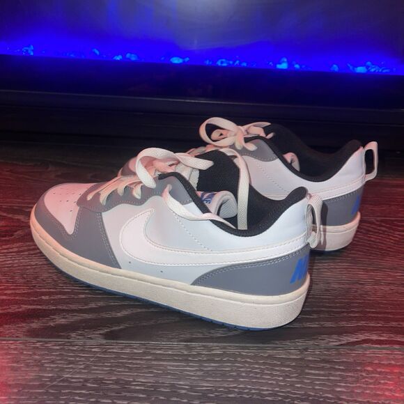 Nike Court Borough Recraft Pure Platinum White Shoes SZ 6y DV5456-019 - Picture 2 of 8